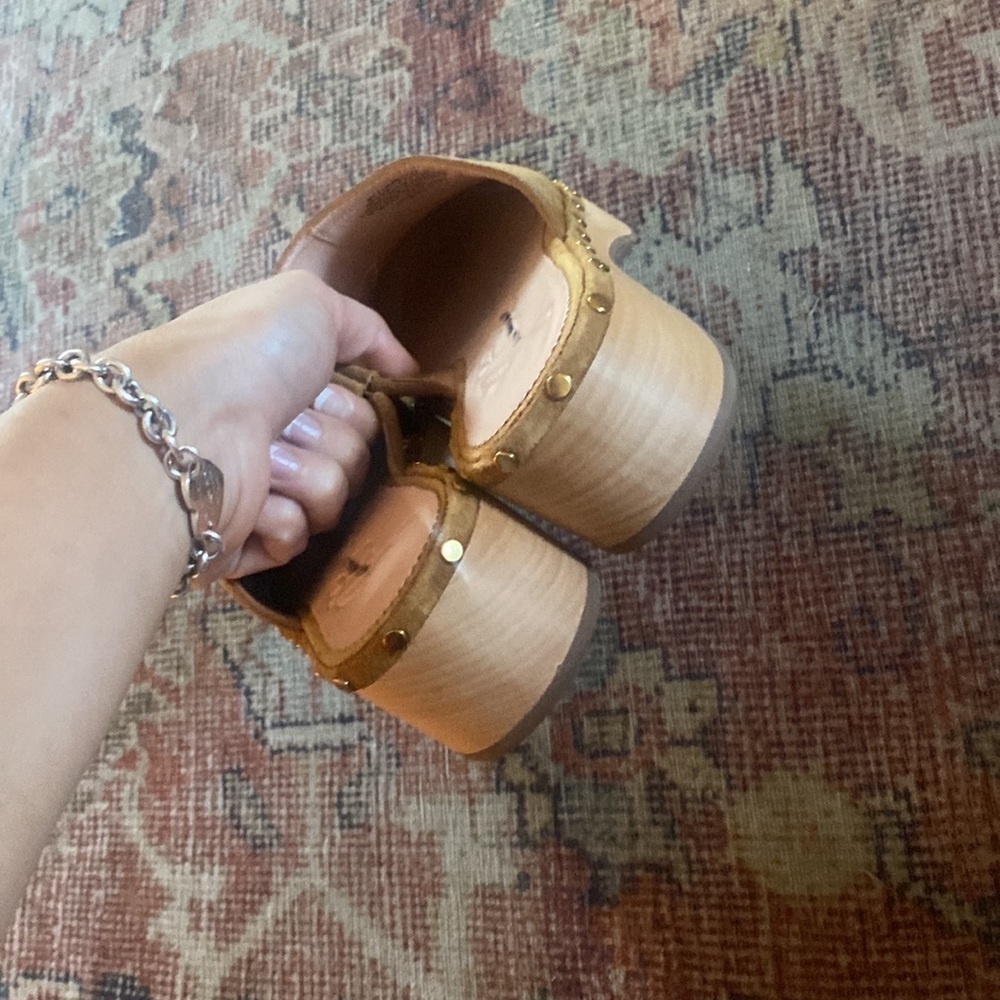 J Crew Dakota clogs in suede BJ797 - Picture 6 of 6